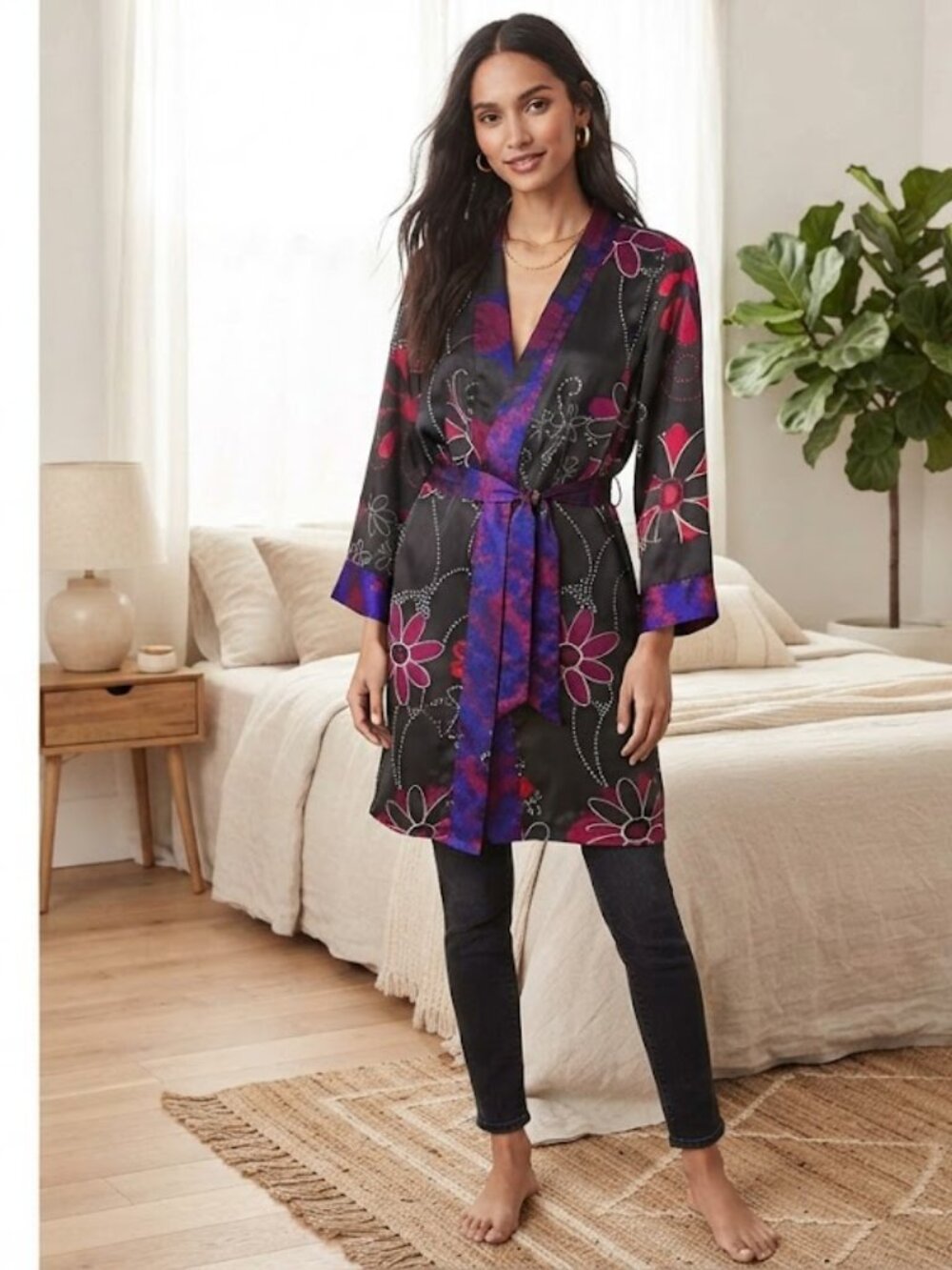 H&M Kimono‎ Style Robe Small